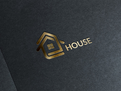 Real Estate logo, property mortgage home building