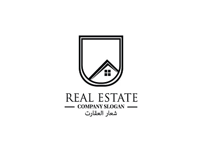 REAL ESTATE LOGO branding busness logo graphic design home logo house logo illustration logoset modern logo real estate logo tshirt typography vector شعار العقارات شعارات شعارات عربية