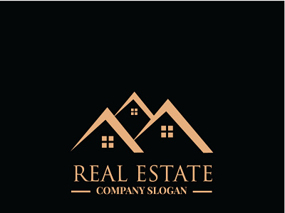 real estate logo busness logo design graphic design home logo house logo illustration logo logodesign logos modern logo real estate logo unique logo شعار العقارات شعارات عربية