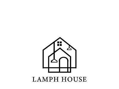 HOME LOGO branding busness logo design graphic design home logo illustration lamph house lamph house logo logo design modern logo real destate logo real destate logo tshirt vector شعار العقارات