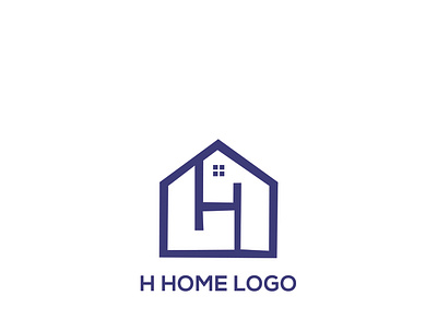 HOME LOGO busness logo design graphic design h home logo house logo illustration logo logo design logos modern logo real estate logo tshirt شعار العقارات