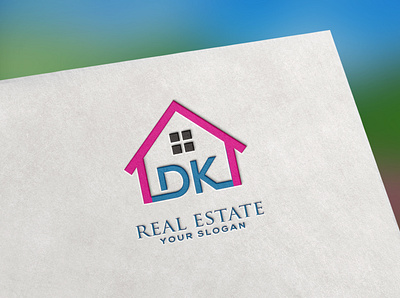 real estate logo branding busness logo design graphic design house logo illustration logo logos logoset modern logo tshirt vector شعار العقارات