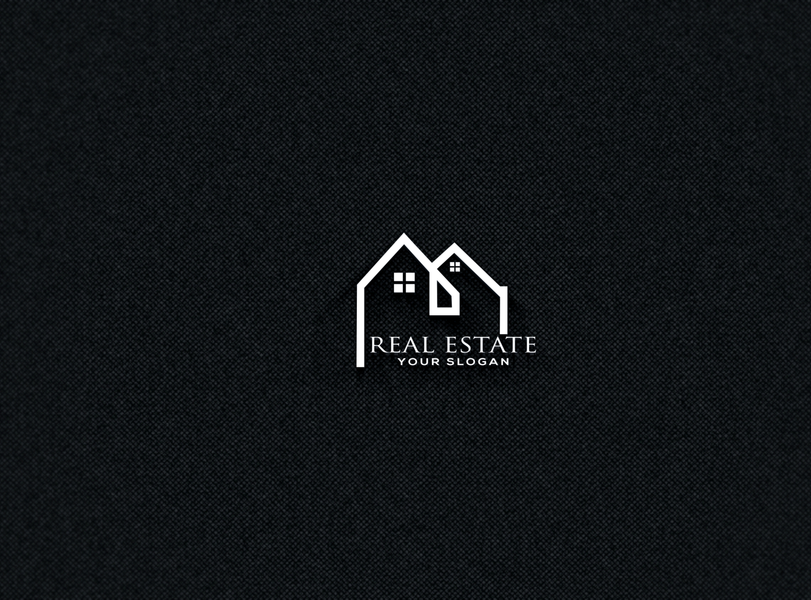 real estate logo by Logo_Fresh on Dribbble