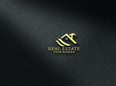 real estate logo branding busness logo graphic design home logo house logo illustration logo logo designer logos modern logo real estate logo realestate شعار العقارات