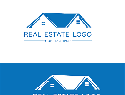 REAL ESTATE LOGO 3d animation branding busness logo design graphic design house logo illustration logo logodesign logos modern logo motion graphics ui شعار العقارات