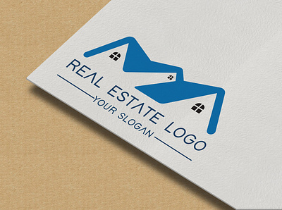 REAL ESTATE LOGO 3d animation branding busness logo design graphic design house logo illustration logo logodesign logos modern logo motion graphics ui شعار العقارات