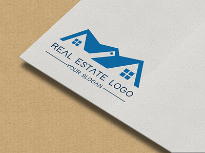 REAL ESTATE LOGO 3d animation branding busness logo design graphic design house logo illustration logo logodesign logos modern logo motion graphics ui شعار العقارات