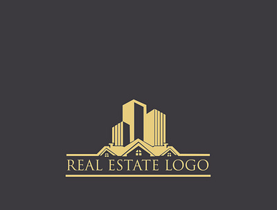 REAL ESTATE LOGO 3d animation branding busness logo design graphic design house logo illustration logo logodesign logos modern logo motion graphics ui شعار العقارات