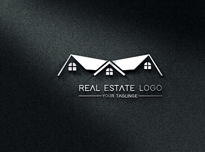 REAL ESTATE LOGO 3d animation branding busness logo design graphic design illustration logo logo design logodesign logos modern logo motion graphics real estate real estate logo ui شعار العقارات