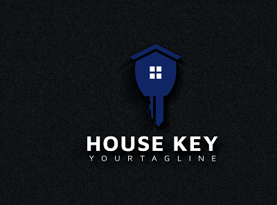 HOUSE KEY 3d animation branding busness logo design graphic design house logo illustration logo logodesign logos modern logo motion graphics ui شعار شعار العقارات شعارات مفتاح المنزل