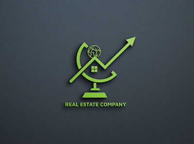 real estate company 3d animation branding busness logo design graphic design house logo illustration logo logodesign logos modern logo motion graphics ui شعار العقارات