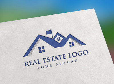 REAL ESTATE LOGO 3d animation branding busness logo design graphic design house logo illustration logo logodesign logos modern logo motion graphics real estate real estate logo real estate logo designer ui شعار العقارات