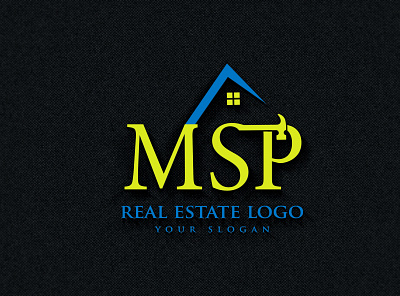 REAL ESTATE LOGO busness logo design graphic design house logo illustration logo logodesign logos modern logo motion graphics real estate real estate logo real estate logo design ui شعار العقارات