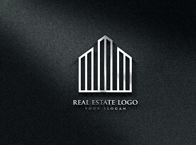 REAL ESTATE LOGO busness logo design house logo illustration logo logodesign logos modern logo real estate real estate logo real estate logo design ui شعار العقارات