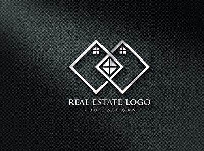 real estate logo 3d animation branding busness logo design graphic design home logo house logo illustration logo logodesign logos modern logo motion graphics real estate logo real estate logo design ui شعار العقارات