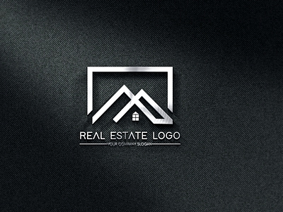 REAL ESTATE LOGO 3d animation branding busness logo design graphic design house logo illustration logo logodesign logos modern logo motion graphics real estate logo ui شعار العقارات