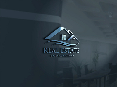 REAL ESTATE LOGO busness logo design home logo design house logo house logo design illustration logo logodesign logos modern logo real estate real estate logo ui شعار العقارات