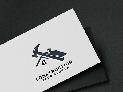 CONSTRUCTION 3d animation branding busness logo construction design graphic design home logo design house logo house logo design illustration logo logodesign logos modern logo motion graphics real estate logo ui شعار العقارات