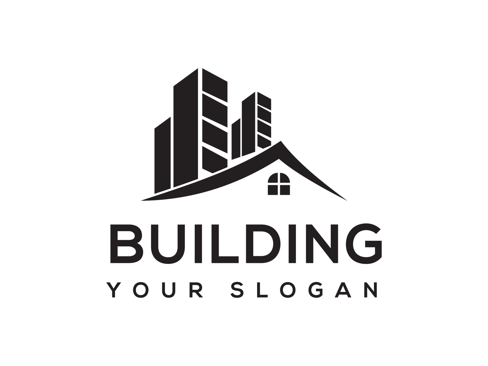 BUILDING LOGO by Logo_Fresh on Dribbble