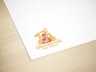 CONSTRUCTION 3d animation branding busness logo construction design graphic design house logo illustration logo logodesign logos modern logo motion graphics ui شعار العقارات