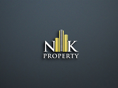 NK.PROPERTY COMPANY 3d animation branding busness logo design graphic design home logo design house logo illustration logo logodesign logos modern logo motion graphics nk.property company propety logo real estate real estate logo ui شعار العقارات