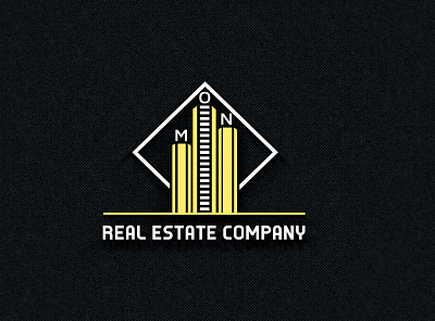 REAL ESTATE LOGO busness logo design home logo design house logo illustration logo logodesign logos modern logo real estate real estate logo ui شعار العقارات