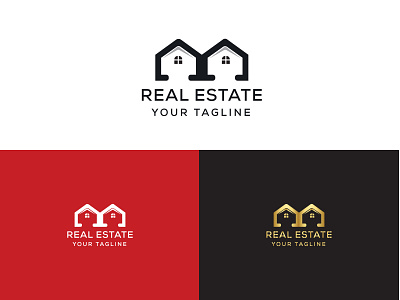 REAL ESTATE LOGO DESIGN 3d branding design graphic design home logo design house logo design illustration logo logo design modern logo real estate real estate logo design ui شعار العقارات