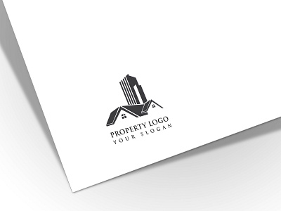 PROPERTY LOGO DESIGN 3d animation branding busness logo design graphic design house logo illustration logo logodesign logos modern logo motion graphics property logo design real estate logo design ui شعار العقارات