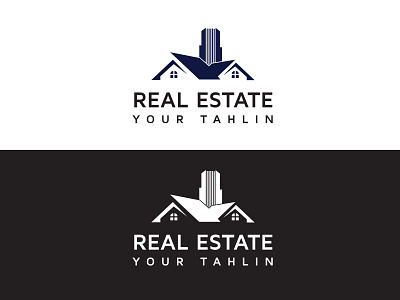 REAL ESTATE LOGO DESIGN 3d animation branding busness logo design graphic design home logo design house logo house logo design illustration logo logodesign logos modern logo motion graphics real estate logo design ui شعار العقارات