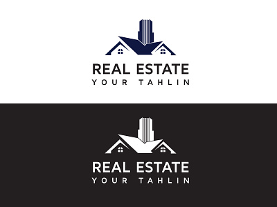 real estate logo 3d animation branding busness logo design graphic design house logo illustration logo logodesign logos modern logo motion graphics ui شعار العقارات