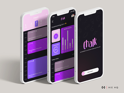 Chalk: an universal and accessible online education platform.
