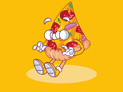 pizza illustration art animation art artifyplanet branding cartoon cartoon character cartoon illustration cartoon style design food guitar illustration illustration art pizza pizza box pizza cartoon