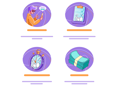 Website icons illustration art