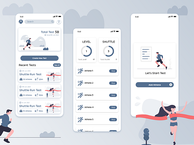 Fitness App design