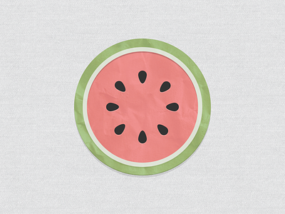 Watermelon fruit paper watermelon