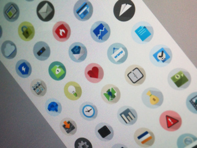 WIP - New Awesome Project flat icon icons kit new site ui