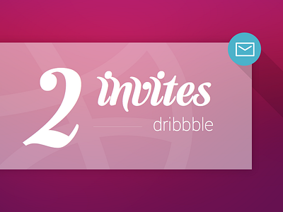 Dribbble Invite invitation invitations invite invites