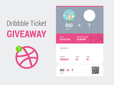 Dribbble Ticket for free!