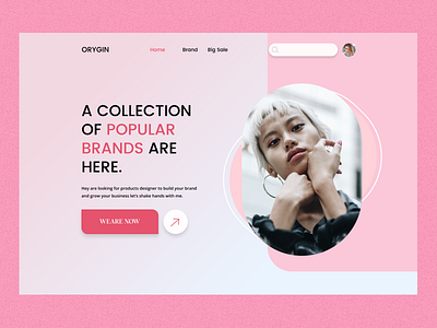 Fashion Header Design