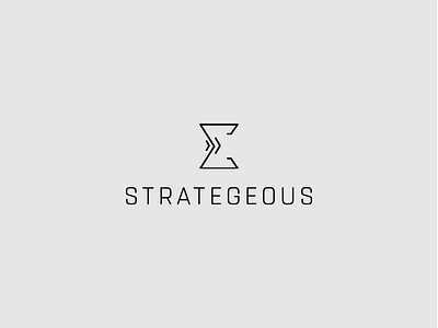 STRATEGEOUS art branding design graphic design illustration logo logodesign logotype typography ui vector