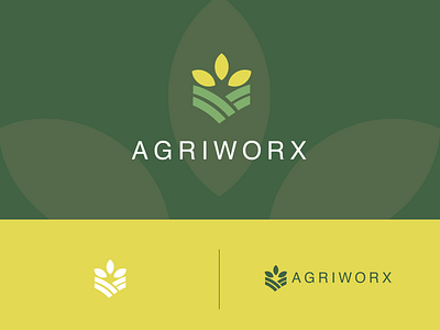 AGRIWORX agriculture logo branding design farm logo flat logo graphic design icon icon logo illustration logo logo design logo guide minimal logo typography ui ux vector