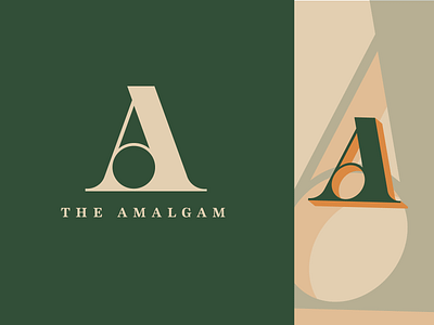 The Amalgam - Logo Design app branding design graphic design illustration logo typography ui ux vector