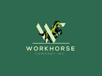 Workhorse - Logo Design by Ali Abbas on Dribbble