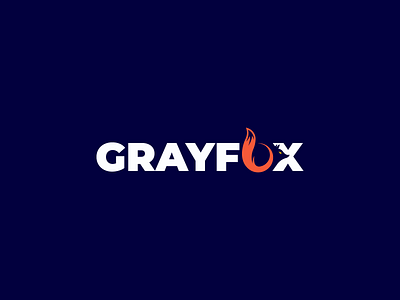 GRAYFOX - Logo Design apparel branding design fox graphic design grayfox illustration logo text logo typography vector
