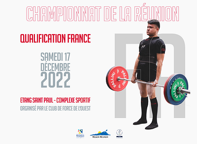 FFForce RUN - 17 dec branding compétition forceathletique graphic design iledelareunion sport