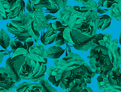 Marco Victorino - Pattern Mr Green abstract botanical art design floral pattern pattern design pattern designer