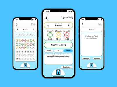 ARMILLA — Type 1 Diabetes App app concept app design diabetes health healthcare mobile app type 1 diabetes ui ux