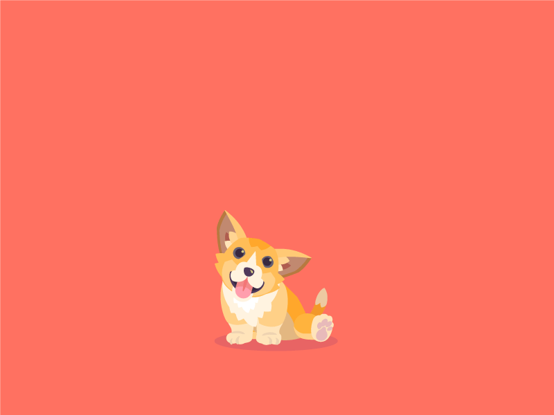 Corgi Preview animal cute dog illustration preview