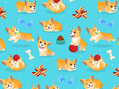 Corgi Pattern