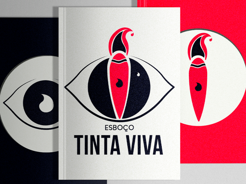 Mockup-Esboço Tinta Viva (Logo) by Luiz Vinycios on Dribbble
